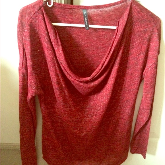 Long sleeve red shirt - Picture 1 of 2
