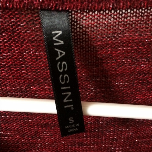 Long sleeve red shirt - Picture 2 of 2