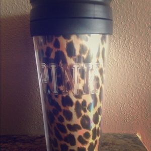 VS PINK Travel Tumbler