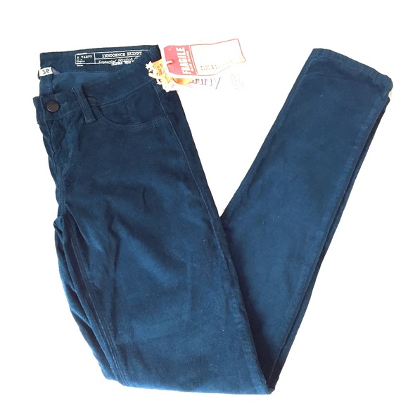 Fragile Blue Jeans Innocence Skinny Velour