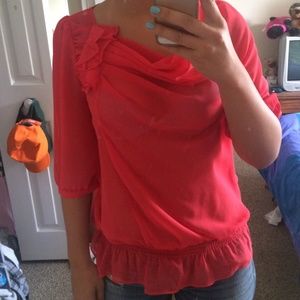 Peachy shirt! Beach perfect!