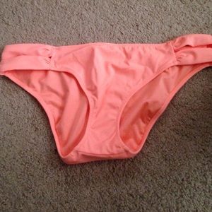 Peach bikini bottom and 32B top !