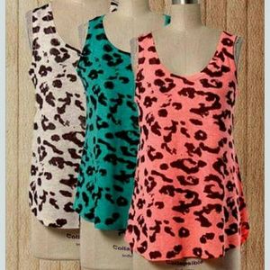 Animal Print coral Womens Meduim brand New