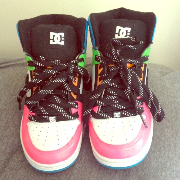 DC high tops - multi color