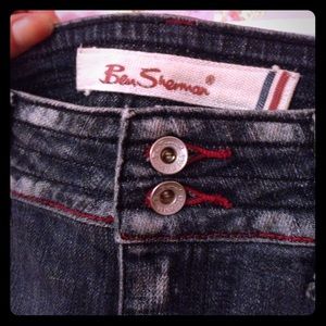 Ben Shirman denim mini skirt