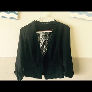 Black blazer