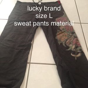 Lucky brand sweat pants