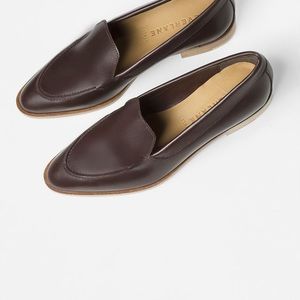Everlane the Modern Loafer in burgundy sz 10