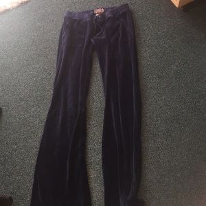 Navy blue juicy sweatpants
