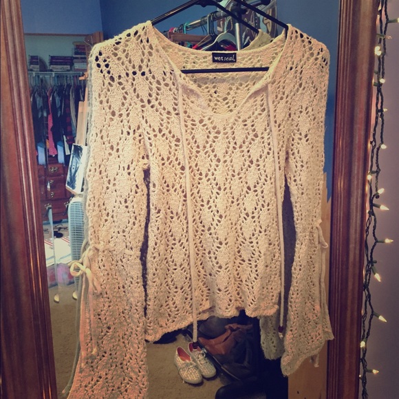 Crochet sweater