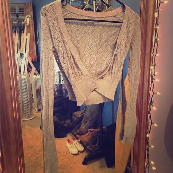 Lace sweater
