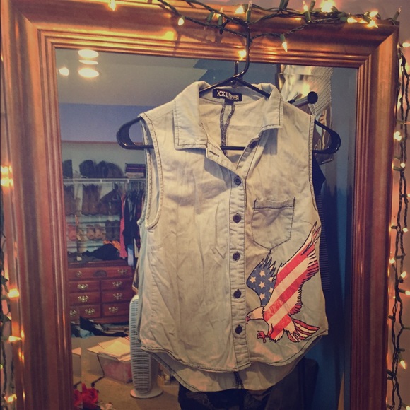 Denim vest