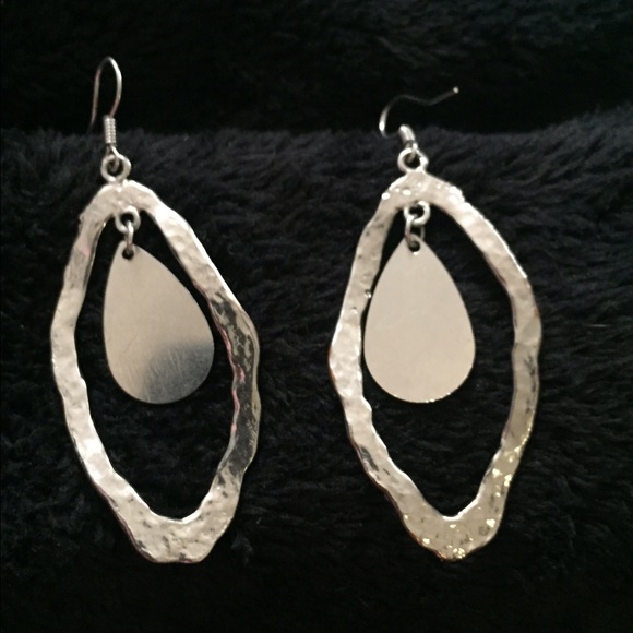 Cute silver earrings