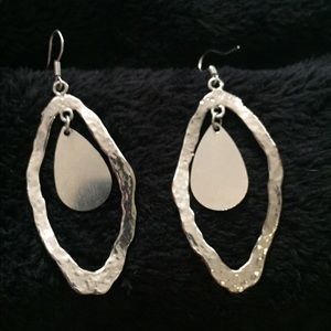 Cute silver earrings