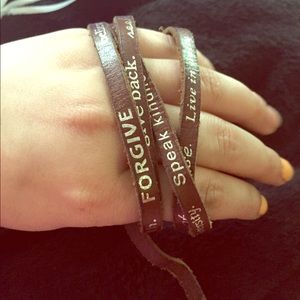 Humanity brown bracelet