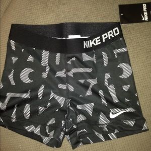 Nike Pro Shorts New W Tags!