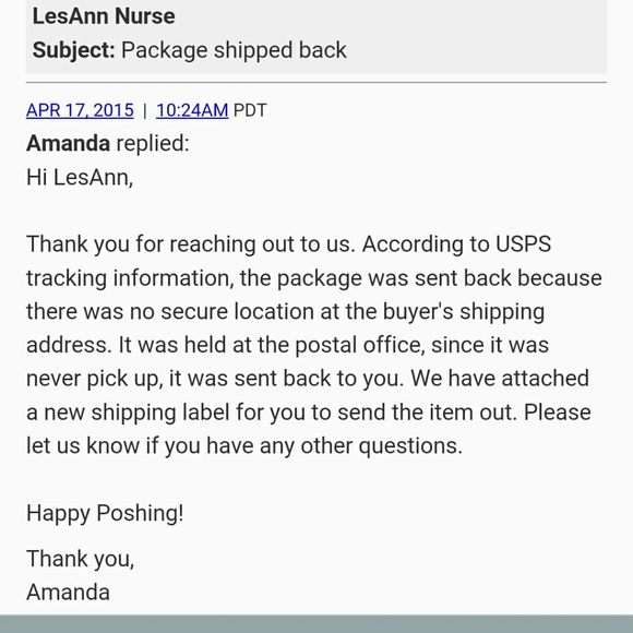 Shipping Update - Picture 3 of 3