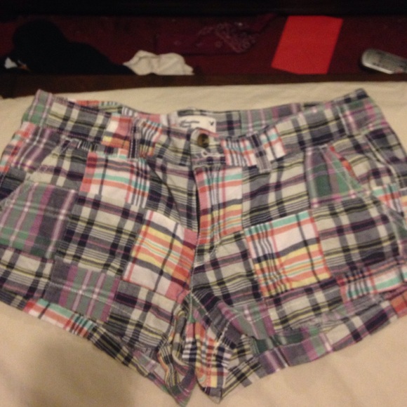 Plaid shorts