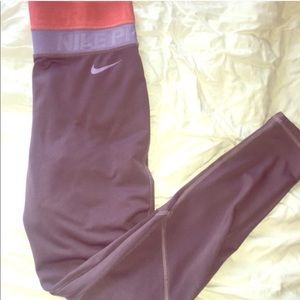 Nike Pro double waistband leggings