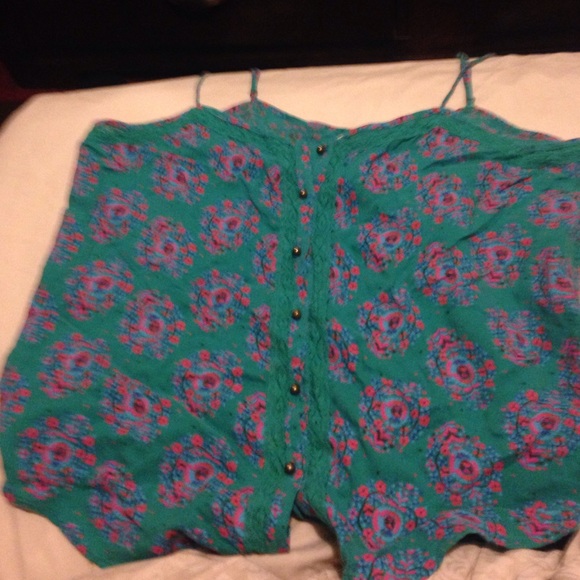 Fun colored tank top