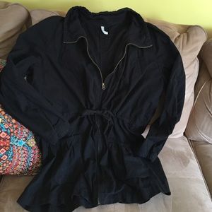 Black Zip-up Jacket