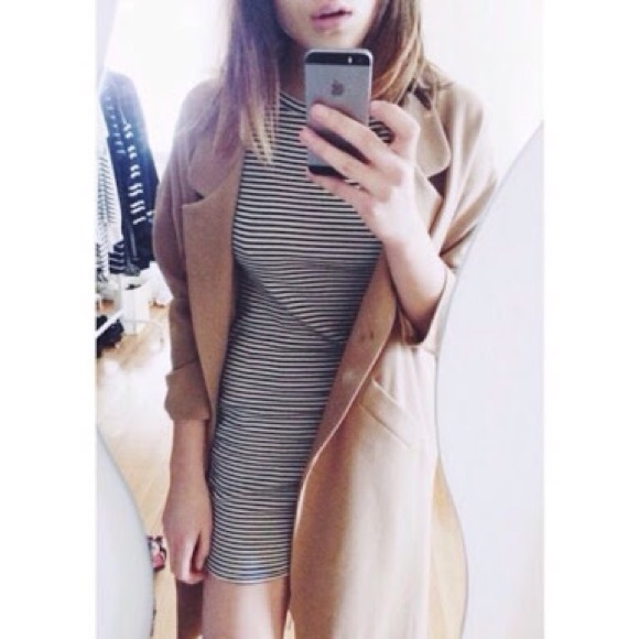 brandy Melville striped T-shirt dress