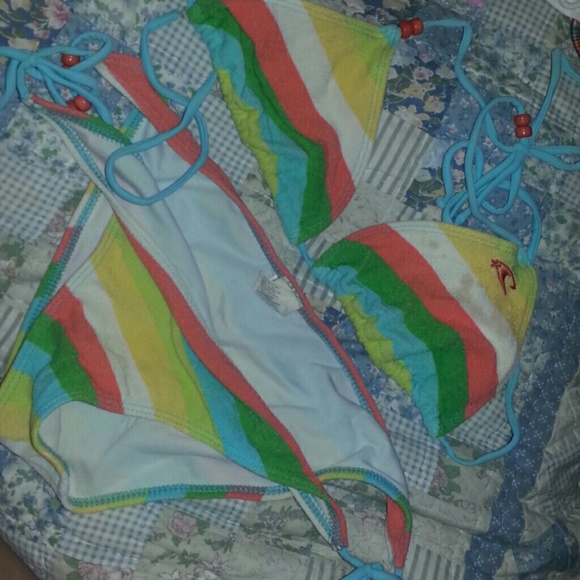 Striped O'neil bikini