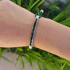 BRIGHTON  SWAROVSKI EMERALD BRACELET