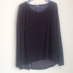 Black long sleeve shirt