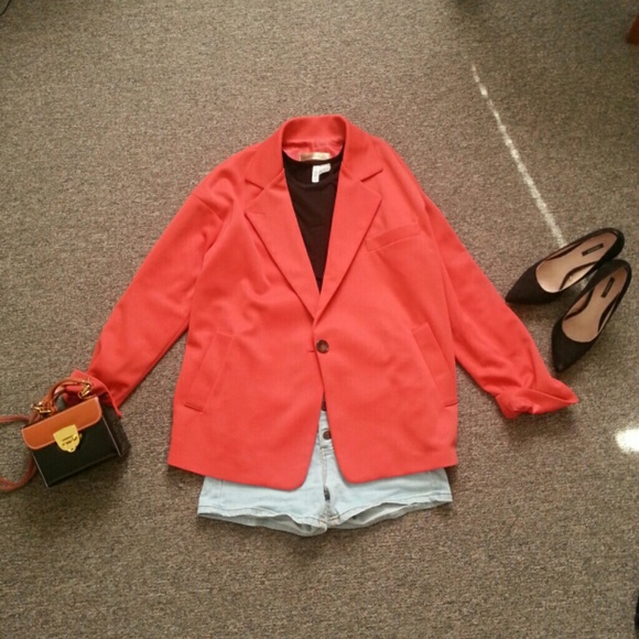 Pink/red/coral?? Jacket - Picture 2 of 4