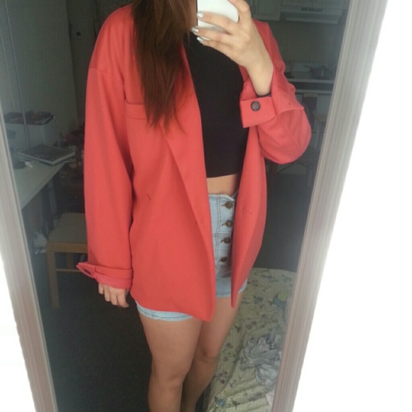 Pink/red/coral?? Jacket - Picture 3 of 4