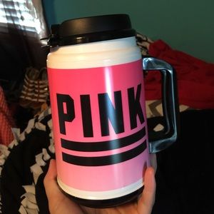 Never used PINK thermos cup
