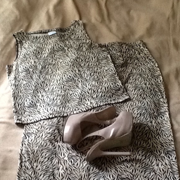 Zebra Print 2-Piece Set