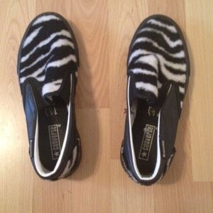 Vintage Zebra Converse!