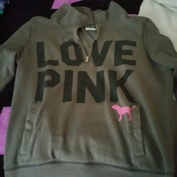 Victoria secret half zip