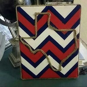 Texas chevron painting