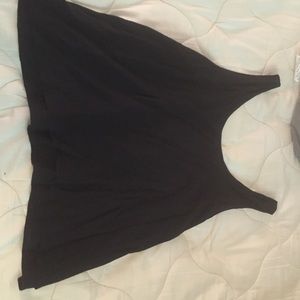 Light and flowy black tank!:)