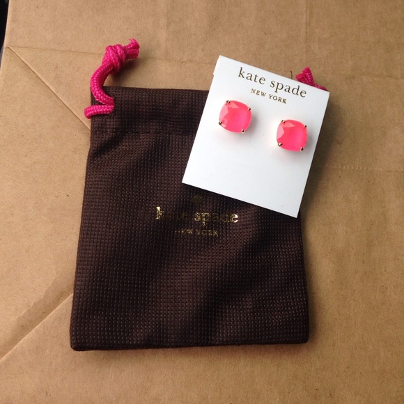 Pink Kate Spade Studs