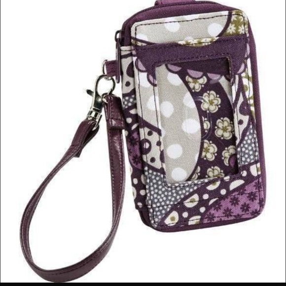 Thirty-One Patchwork Paisley Wristlet