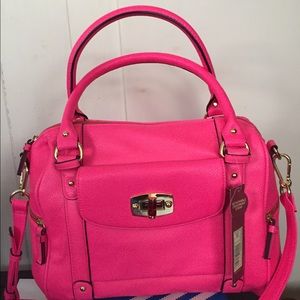 Hot neon pink Merona purse