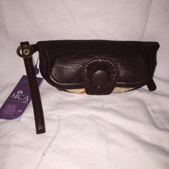 NEVER USED! Brown clutch!