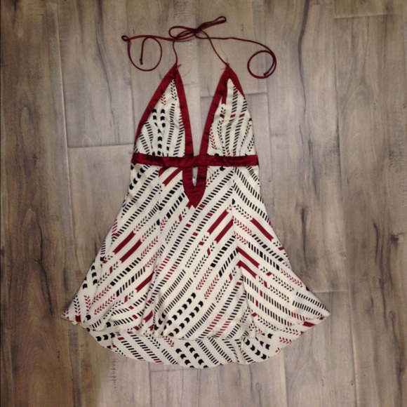 Charlotte Russe fun flirty halter top.
