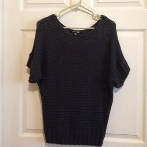 Dark gray knit sweater
