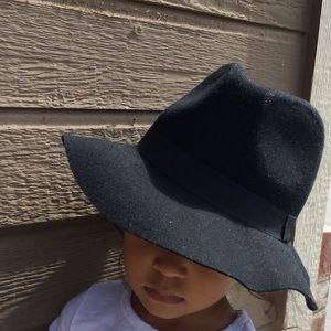 Black Wool Fedora