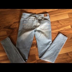 American eagle light jeggings