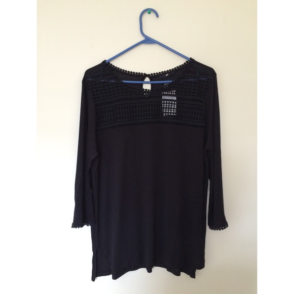 Black Top w/ Lace