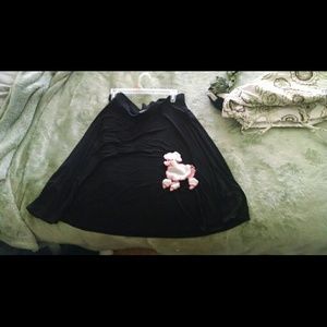 Handsewn poodle skirt from Target