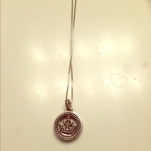 Sterling silver charm necklace