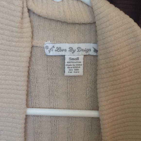 2 quarter length sleeve sweaters brown and tan - Picture 2 of 2