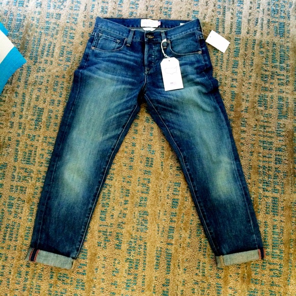 LUCKY BRAND DYLAN BOYFRIEND JEANS 00/24 NWT - Picture 2 of 4